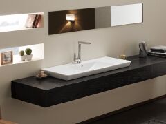 Turkuaz Seramik Cerastyle Porto D Etajerli Lavabo 85x48cm