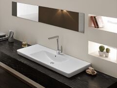Turkuaz Seramik Cerastyle Porto D Etajerli Lavabo 85x48cm
